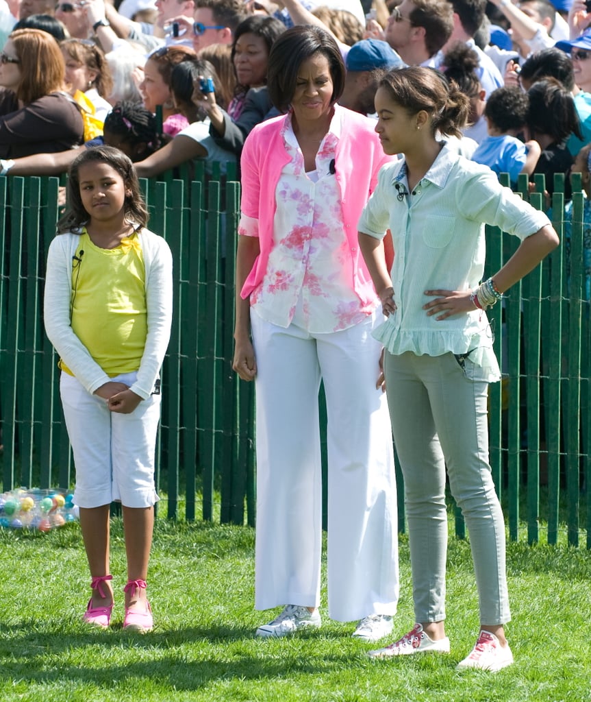 In 2010, the three wore their Sunday best for the annual Easter egg roll.