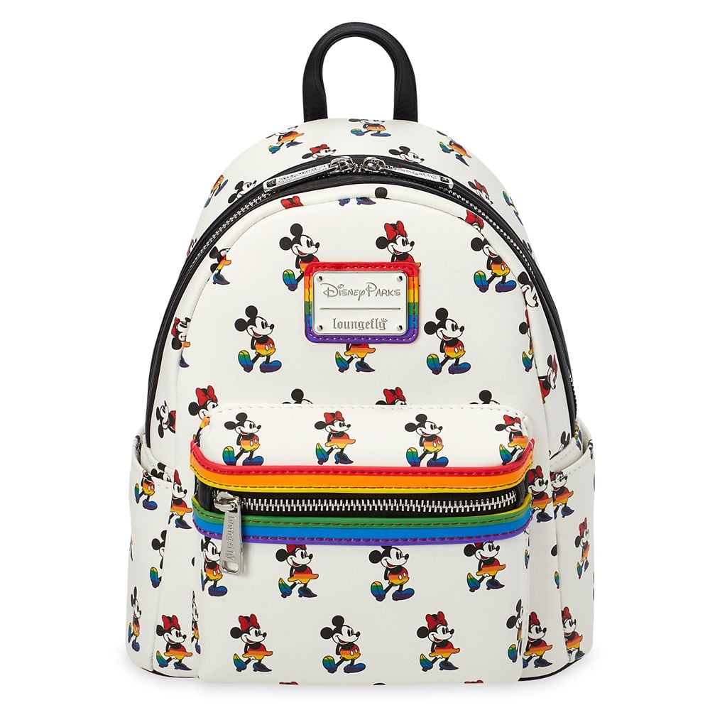 Mickey and Minnie Mouse Mini Loungefly Backpack