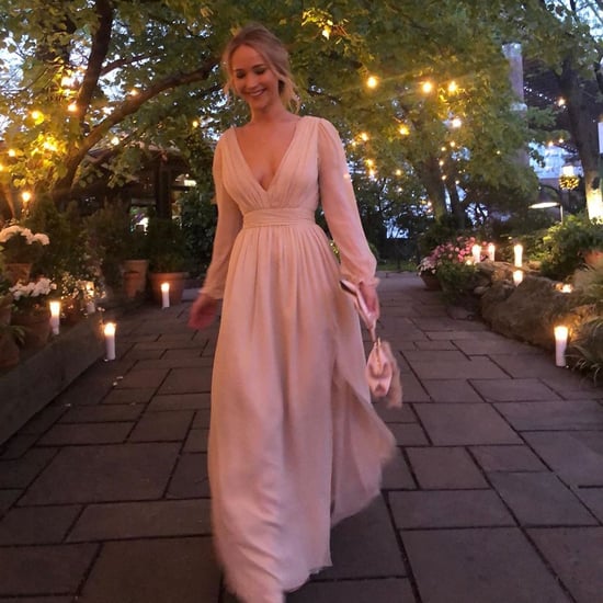 Jennifer Lawrence Engagement Party Dress