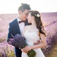 This Couple Took Their Romantic Engagement Photos in a Purple Sea of Lavender