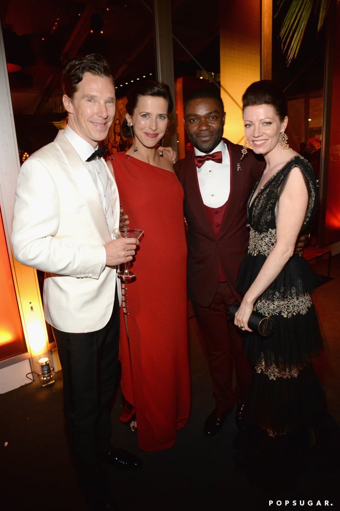 Benedict Cumberbatch, Sophie Hunter, and David and Jessica Oyelowo Benedict Cumberbatch, Sophie Hunter, and David and Jessica Oyelowo