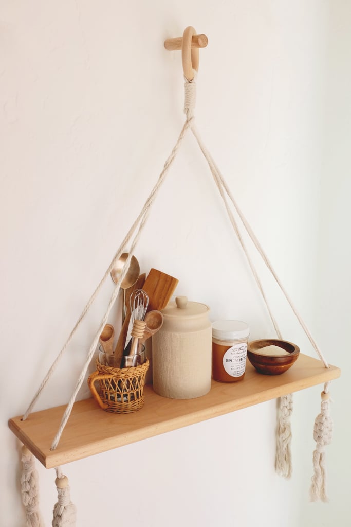 How to Style a Wall Shelf For the Kitchen