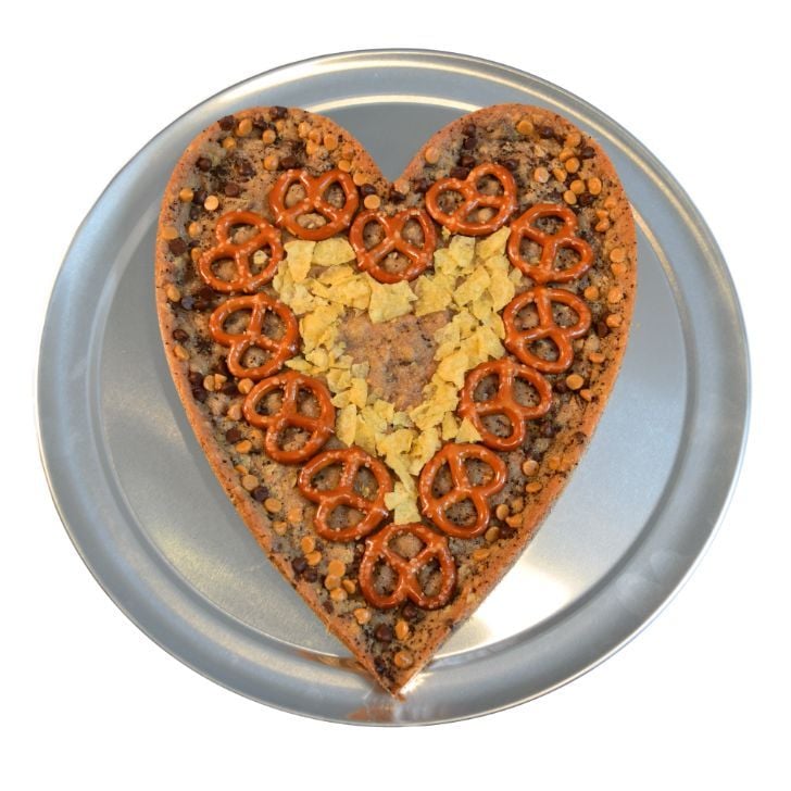 Milk Bar Heart-Shaped Compost Cookie Cake ($37)