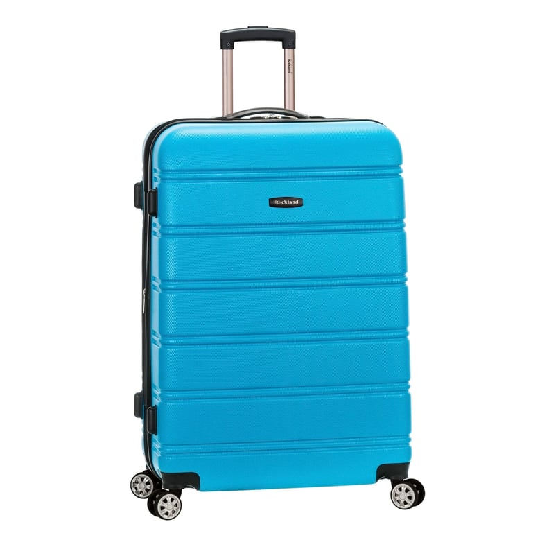 Rockland Melbourne 28-Inch Expandable Hardside Spinner Suitcase in Turquoise