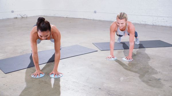 Total-Body Slider Workout You Can Do at Home