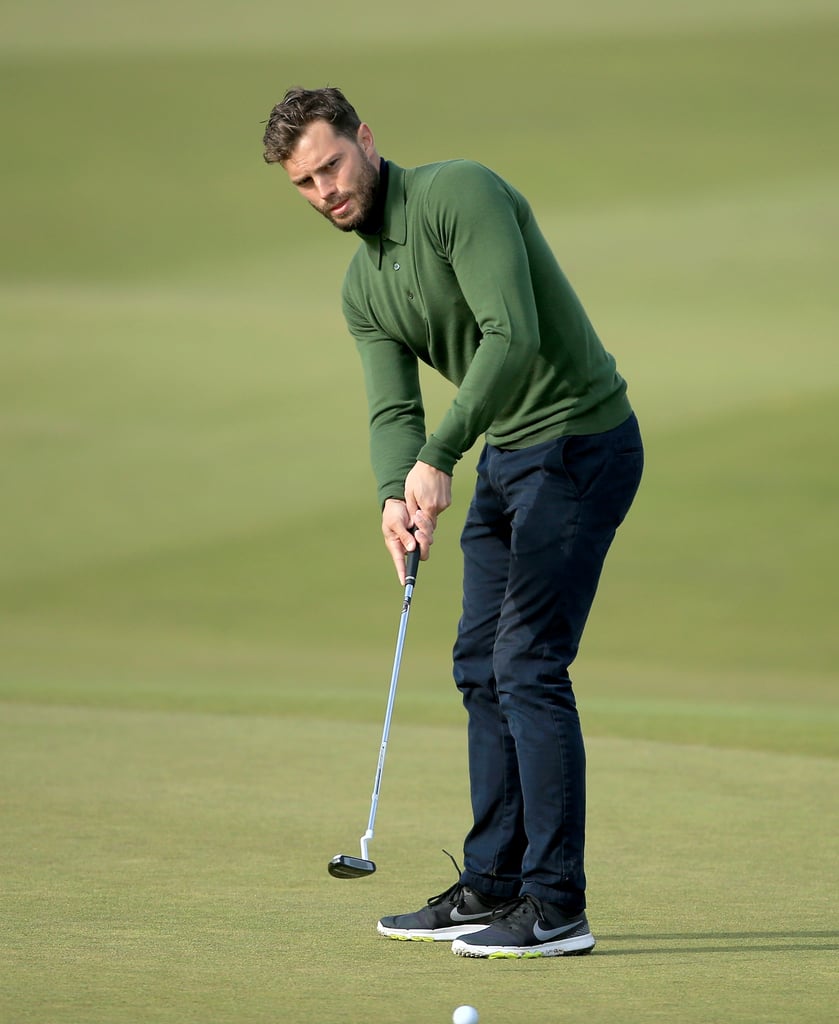 Jamie Dornan at Alfred Dunhill Links Championship 2015