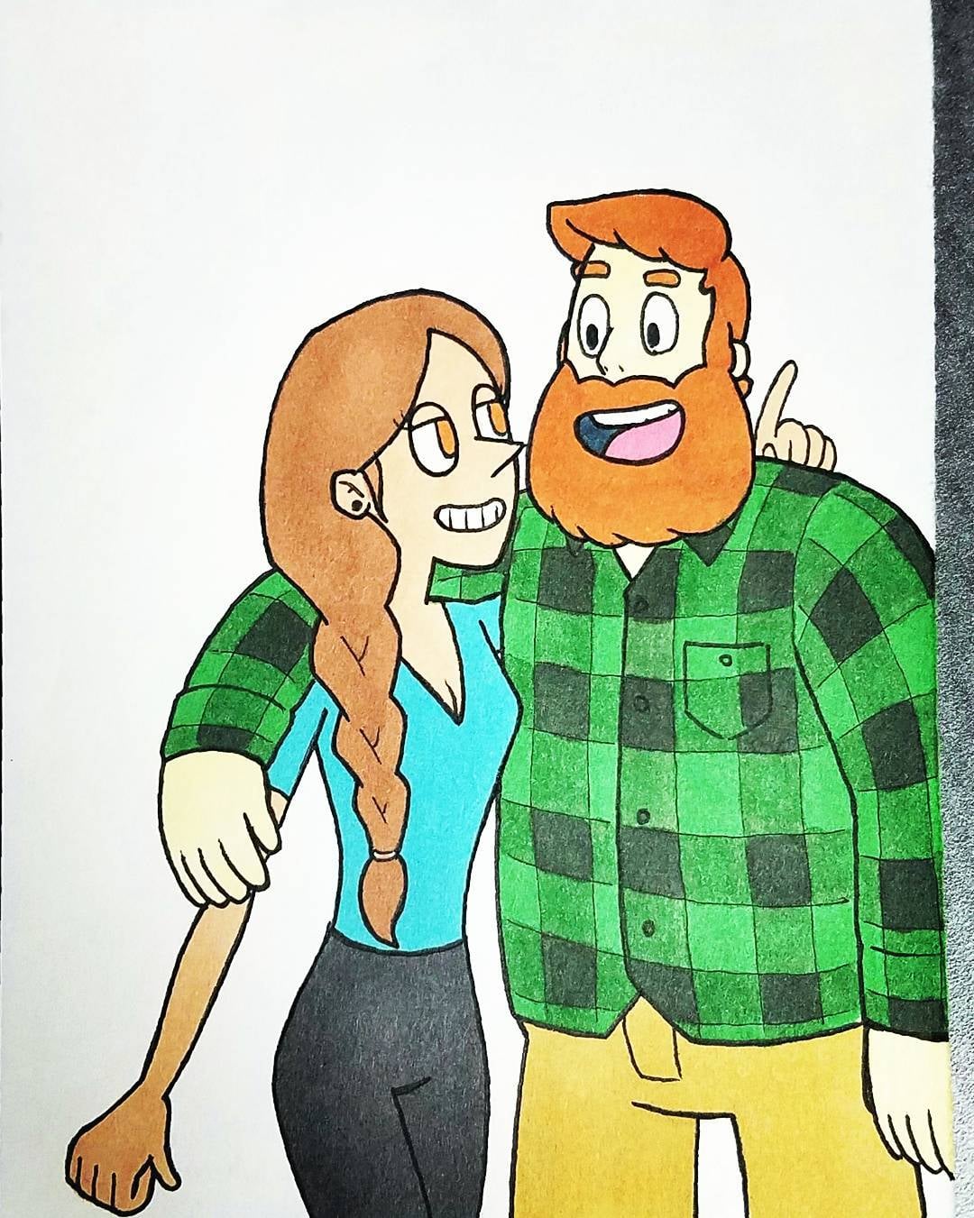 Steven Universe Guy Draws Girlfriend In 10 Different Famous