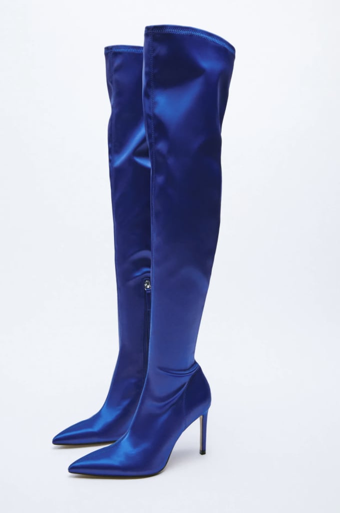 Zara Tall Shaft Heeled Boot