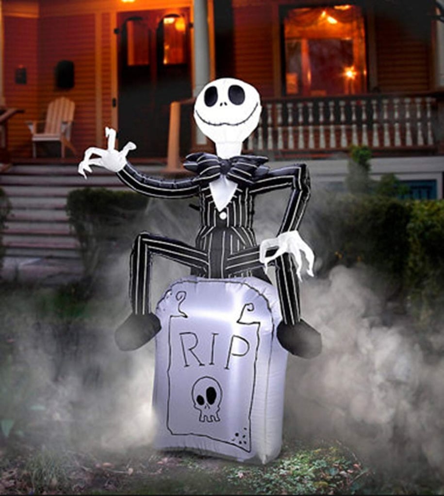 Jack Skellington On Tombstone Airblown Inflatable