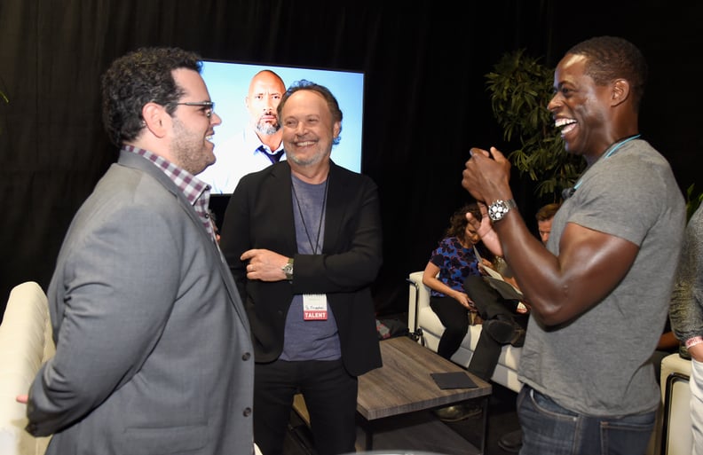 Josh Gad, Billy Crystal, and Sterling K. Brown