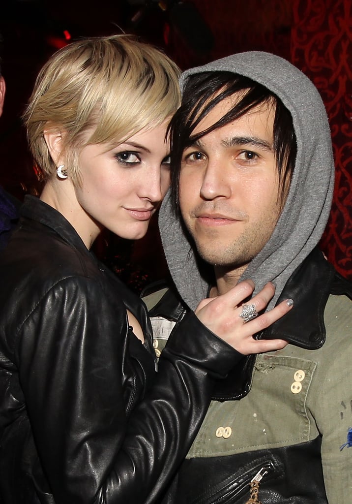 Ashlee Simpson and Pete Wentz