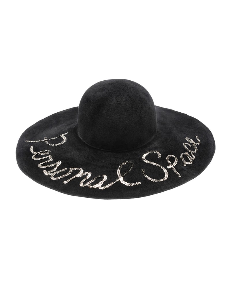 I’ve spotted the sun version of this Eugenia Kim hat ($440) all over Instagram: posing with one of these may be the new coffee cup! I have to get my hands on it before it sells out — not only is it practical for blocking out the sun, but I also really enjoy the message. 
— Samantha Sutton, assistant editor