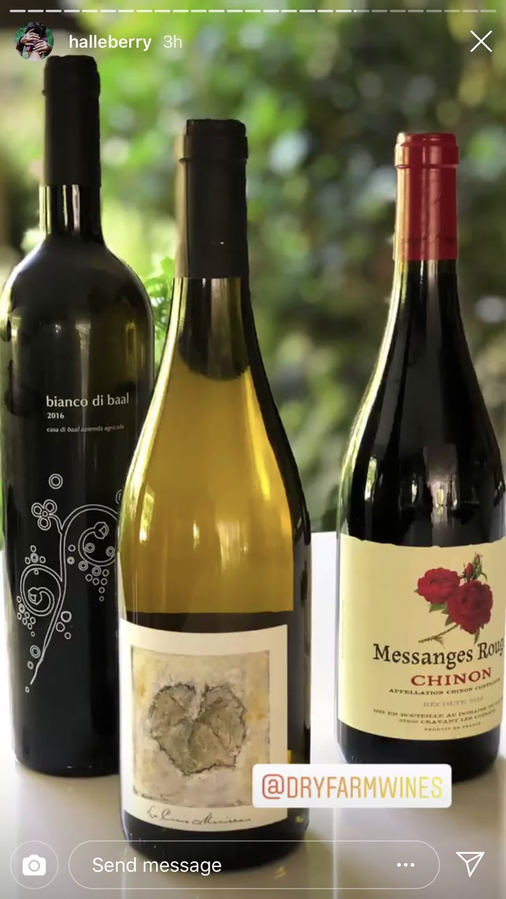 The Brand of Wine She Swears By | Halle Berry Keto-Friendly Wine