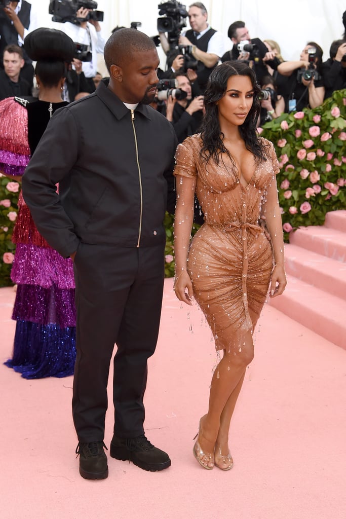 Kim Kardashian and Kanye West at the 2019 Met Gala