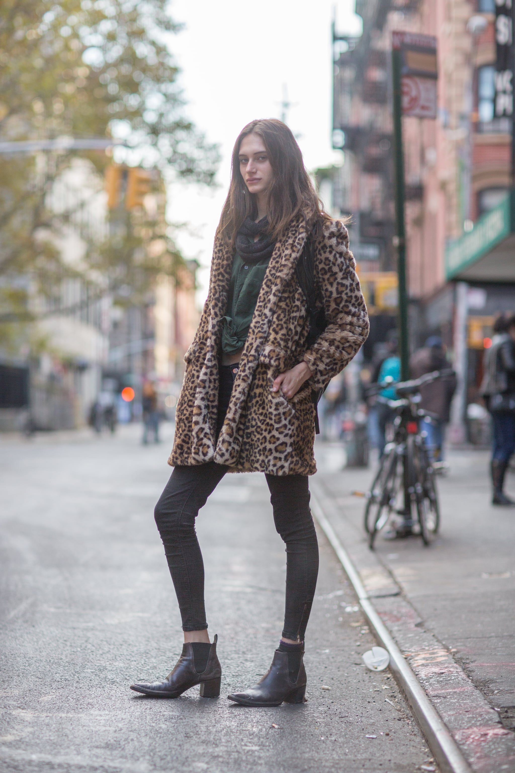 We never met a leopard coat we didn t like how very Kate Moss