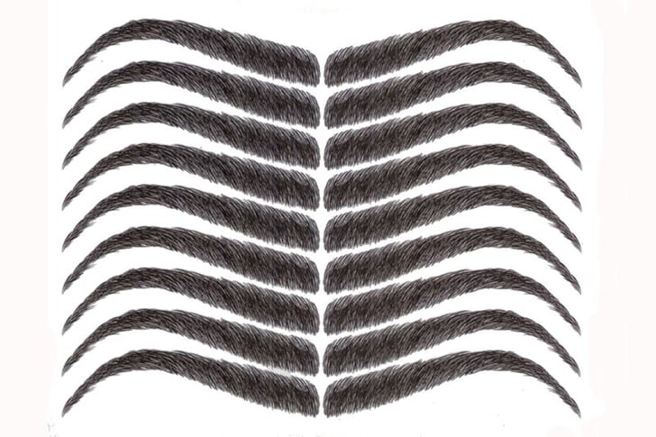 eyebrow tattoo temporary tattoos stick eyebrows popsugar born star lady