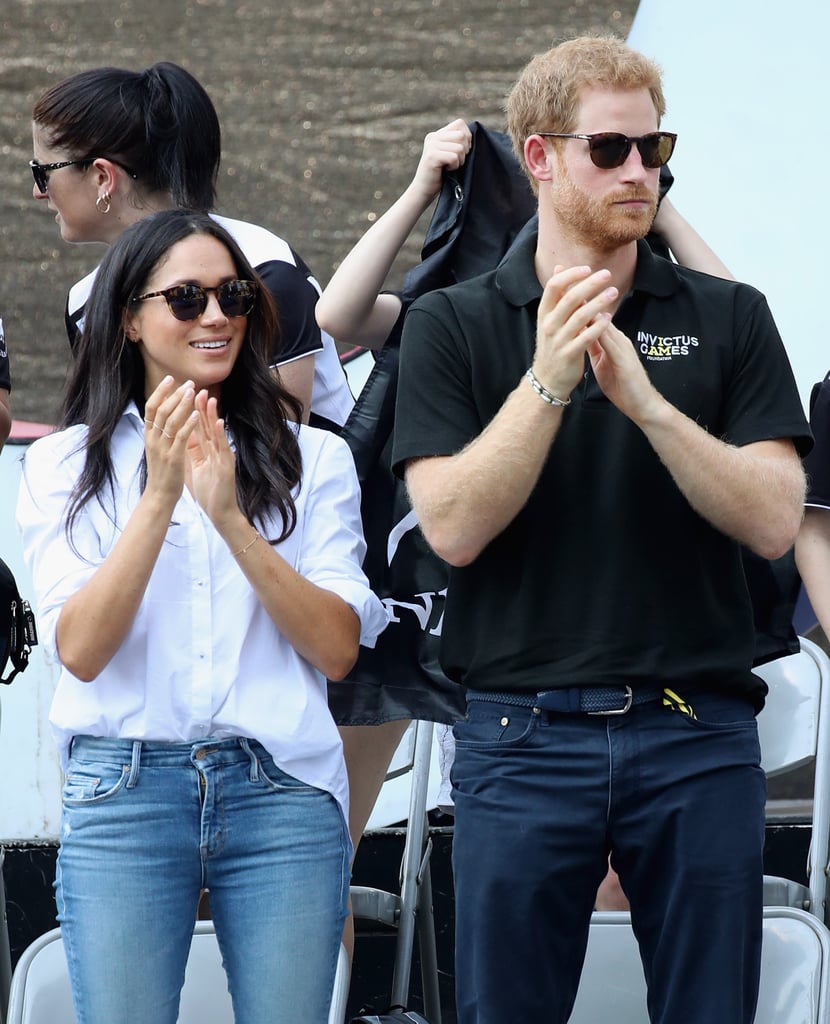 Prince Harry and Meghan Markle at Invictus Games 2017