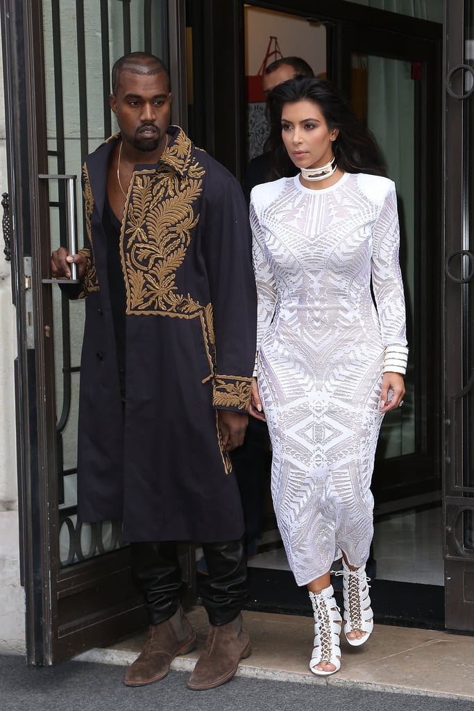 Kim Kardashian Style With Kanye West Popsugar Fashion