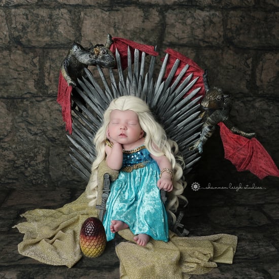 Game of Thrones Newborn Photo Shoot