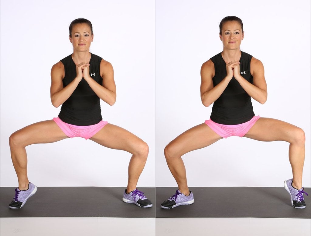 Use a Sumo Squat to Isolate Your Calves
