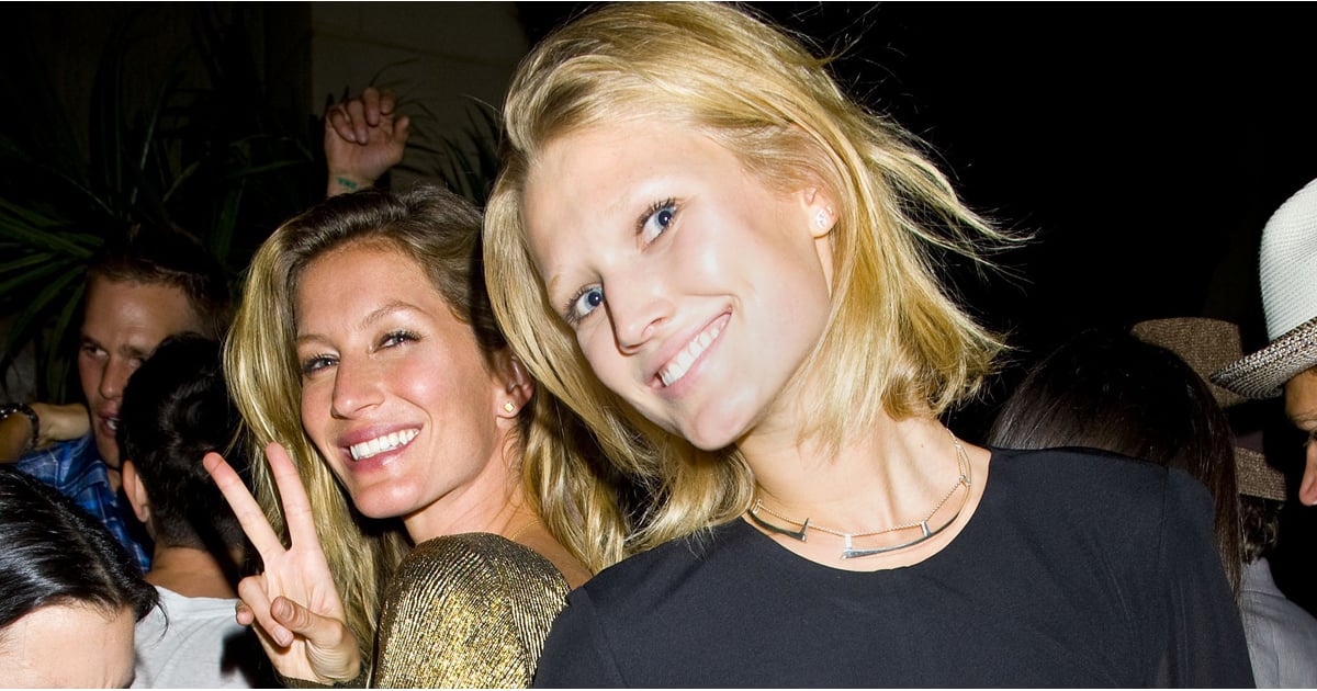 Gisele Bundchen and Toni Garrn Partying in NYC | POPSUGAR ...