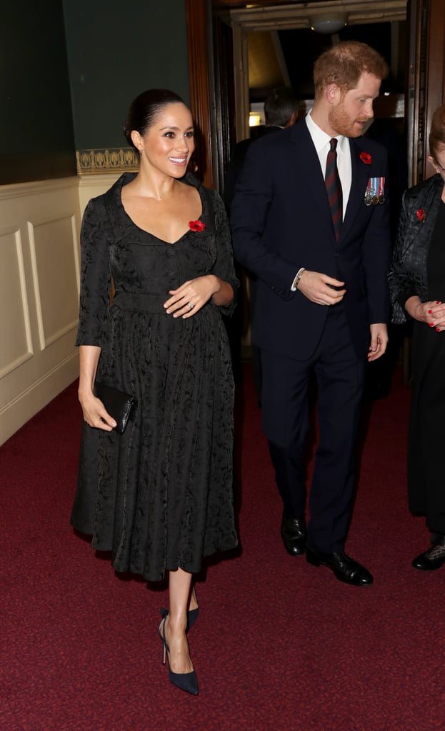 Meghan Markle's Black Dress at the Festival of Remembrance