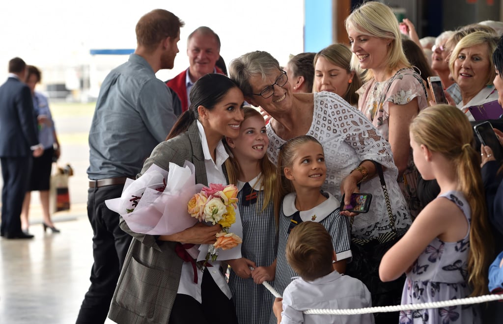 When Meghan Happily Took Photos With These Ladies