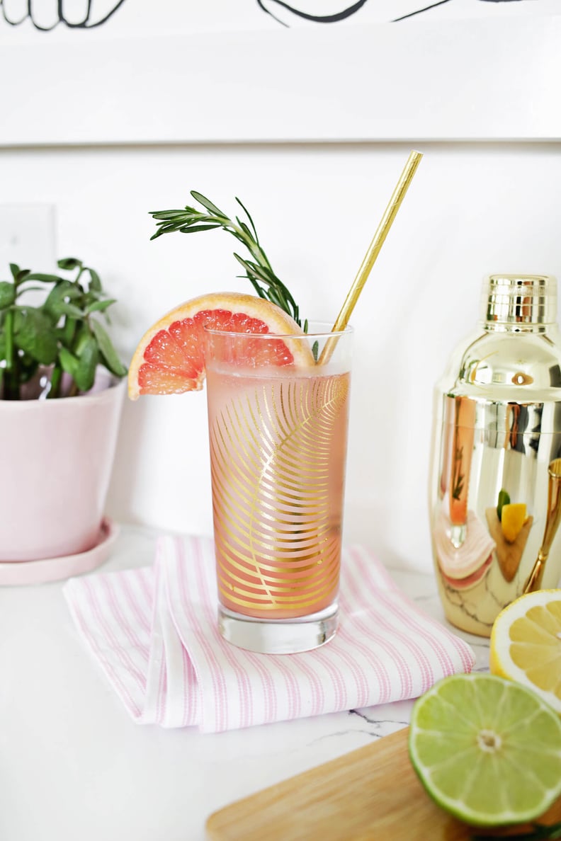 Grapefruit Citrus Sparkling Mocktail