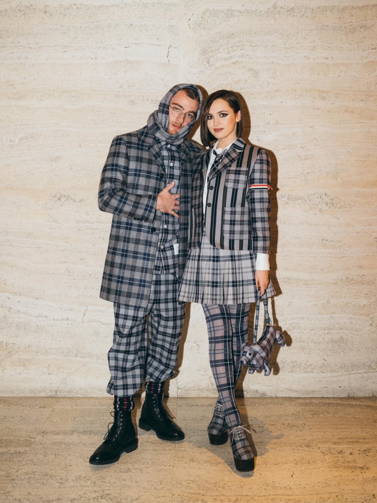 Angus Cloud at Thom Browne's NYFW Dinner