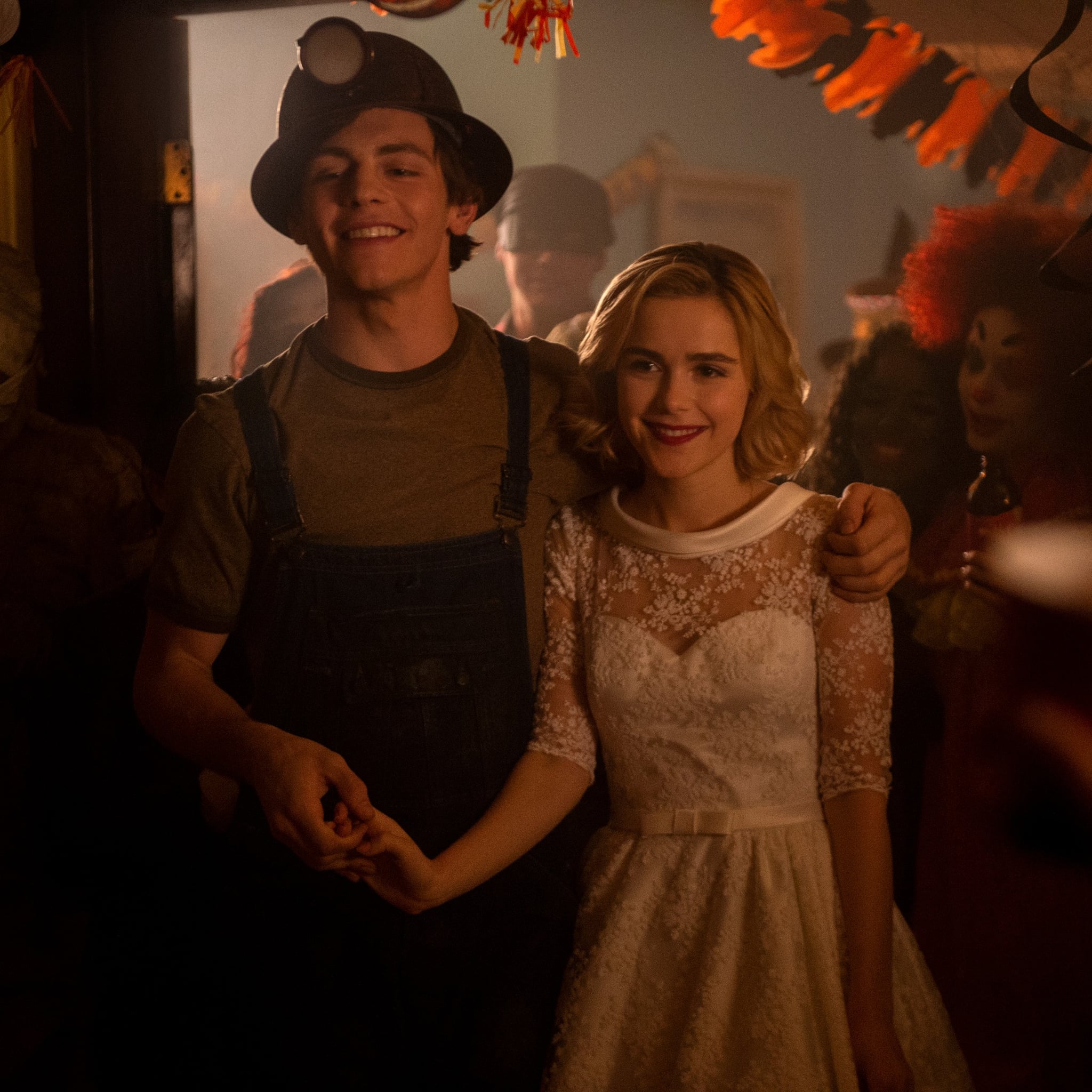 the chilling adventures of sabrina white dress