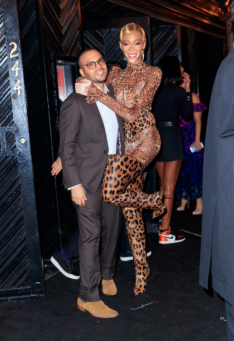 Richie Akiva and Winnie Harlow