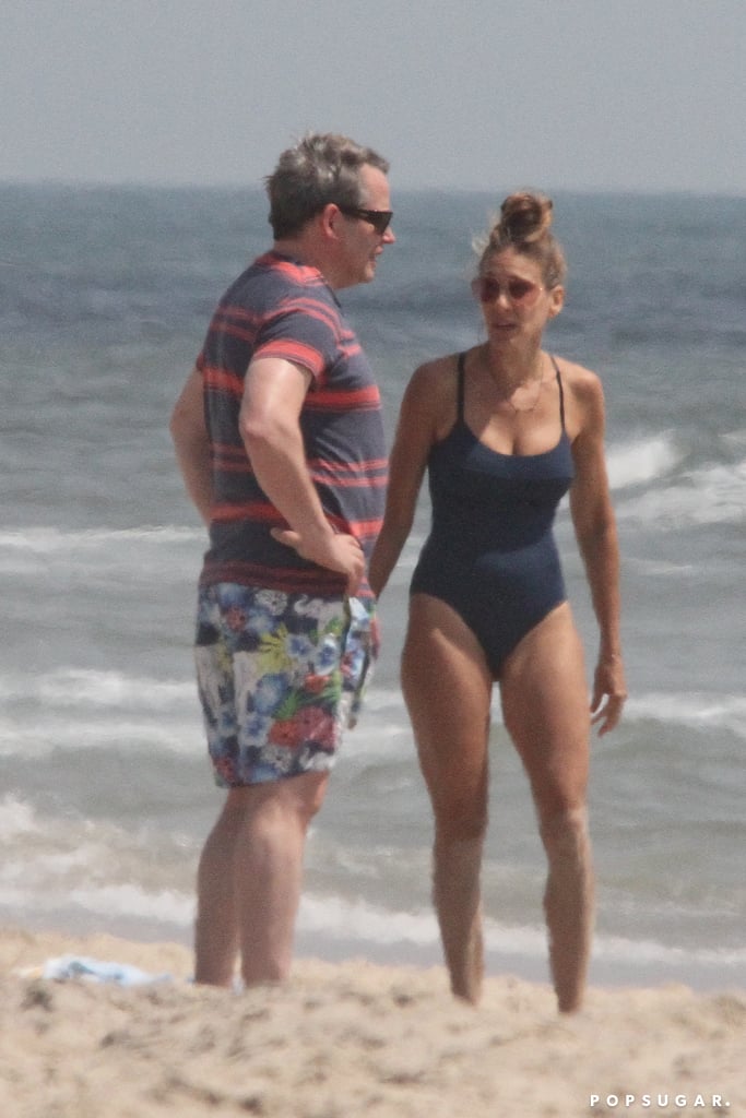 Sarah Jessica Parker in a Swimsuit in Montauk | Pictures
