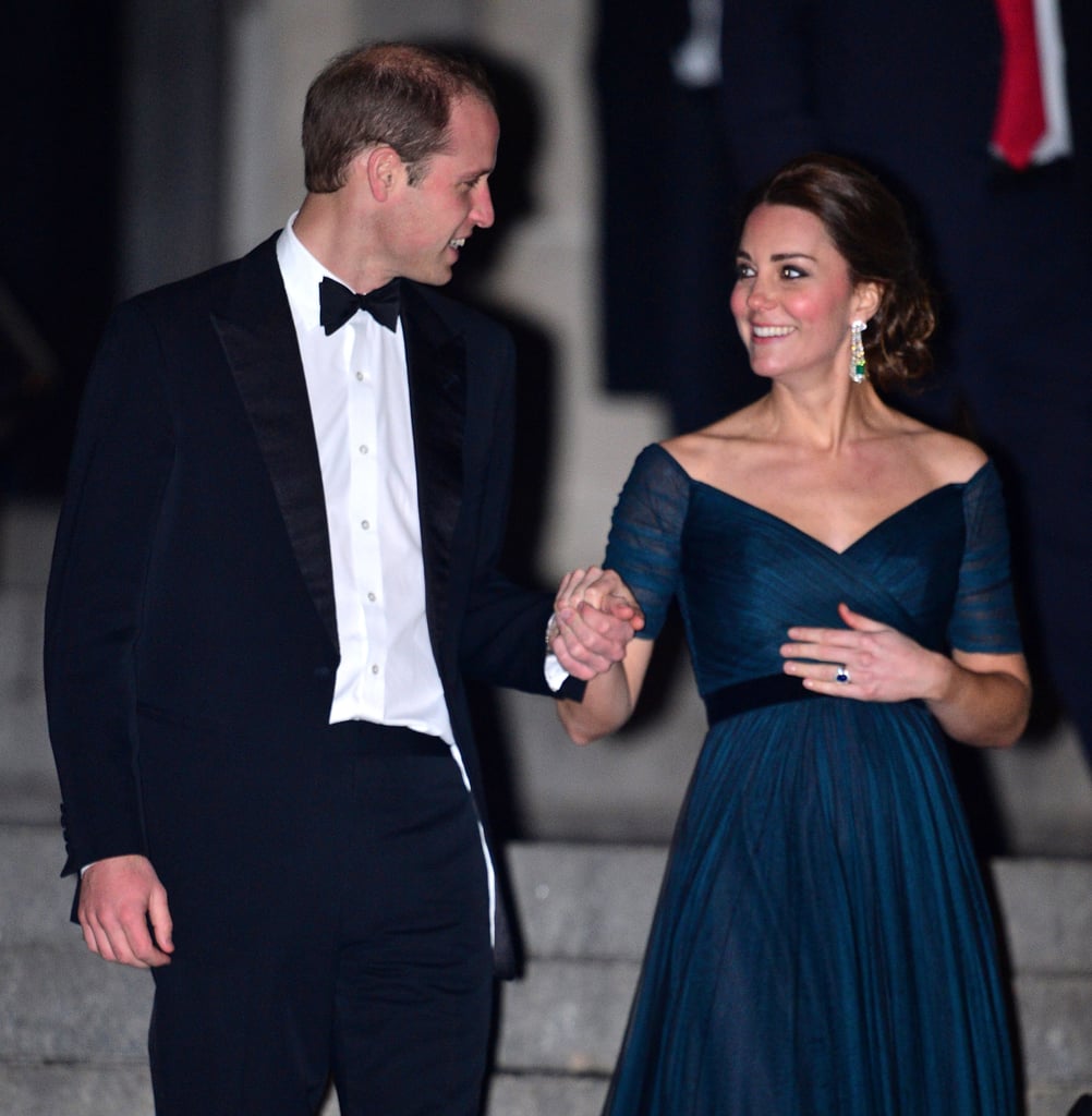 In December 2014, Will and Kate held hands while leaving the St. Andrews 600th Anniversary Dinner at the Met in NYC.