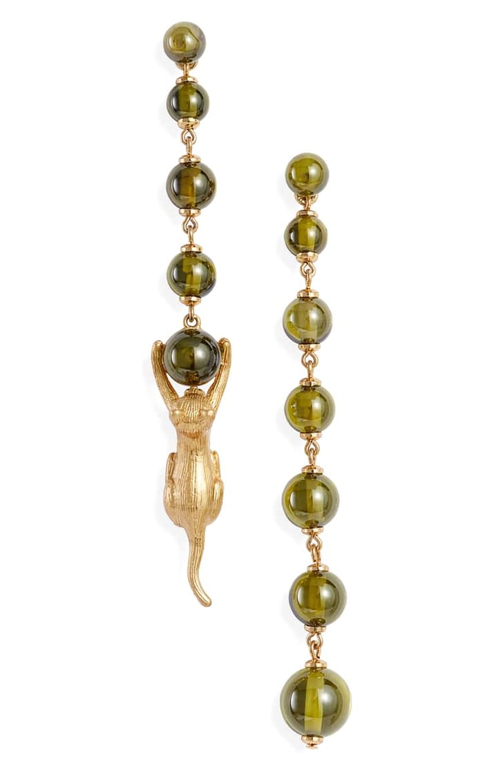 Kate spade kitty earrings top