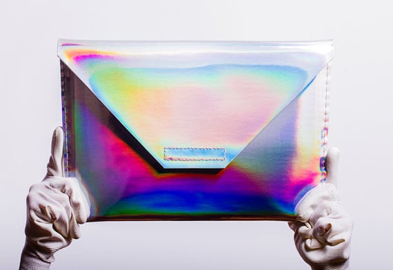 Silver Holographic Case for Apple Macbook