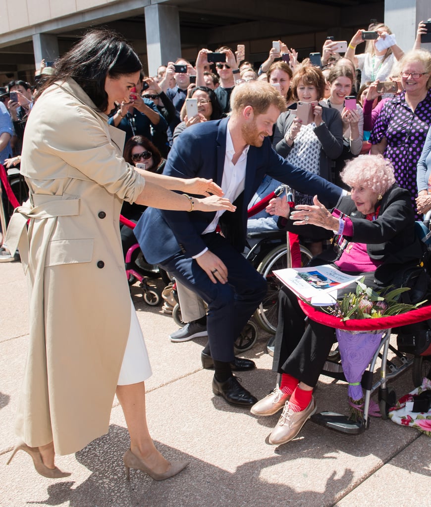 Prince Harry Introduces Meghan Markle to Daphne Dunne 2018