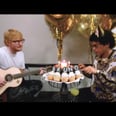 Ed Sheeran Serenaded Bruno Mars on His Birthday, and I'm Totally Shipping This New Bromance
