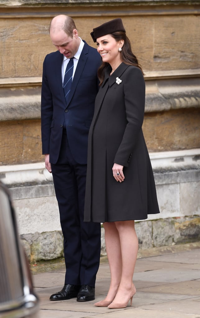 Kate Middleton and Prince William at Easter Service 2018