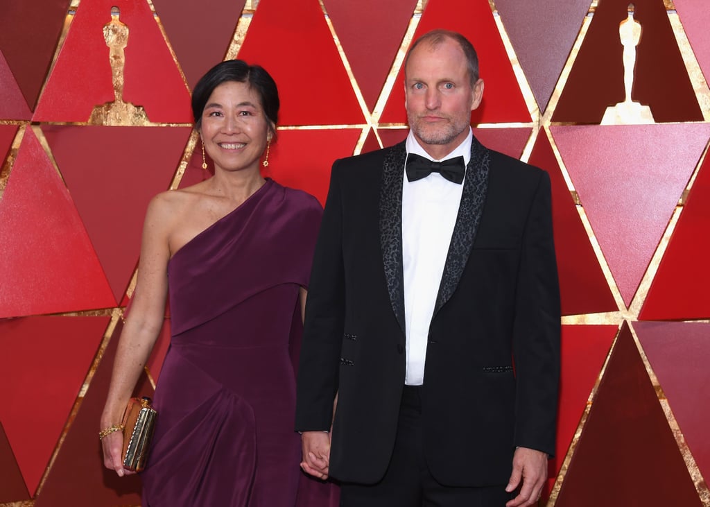 Woody Harrelson and Laura Louie