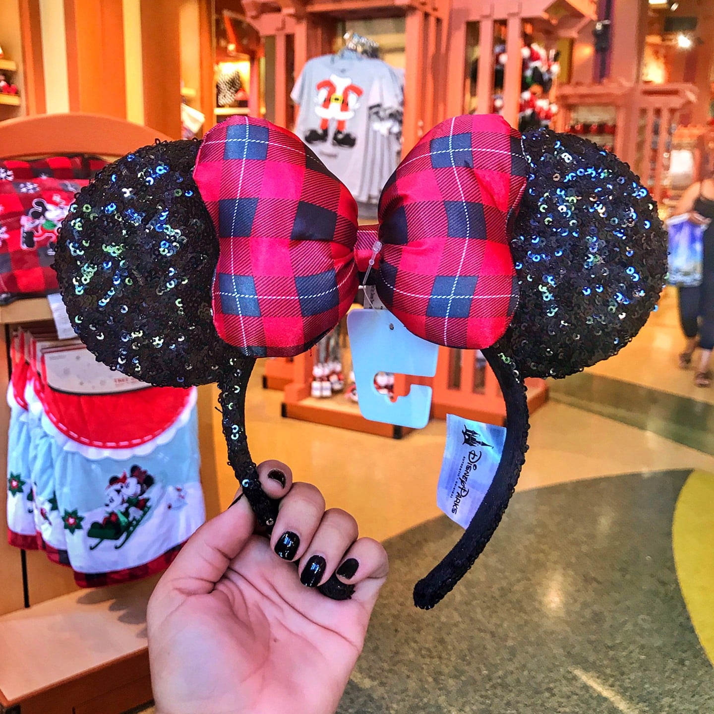 Disney Christmas Mickey Ears POPSUGAR Family
