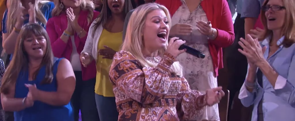 Kelly Clarkson Singing "I Wanna Dance With Somebody" Video