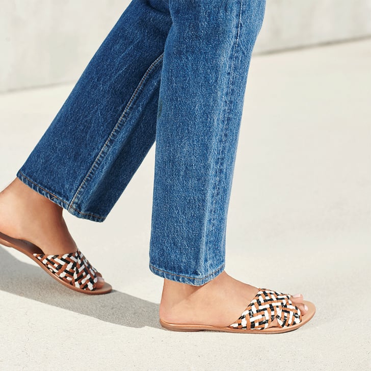 Loeffler Randall Claudie Woven Plank Slides 23 Casual Sandals