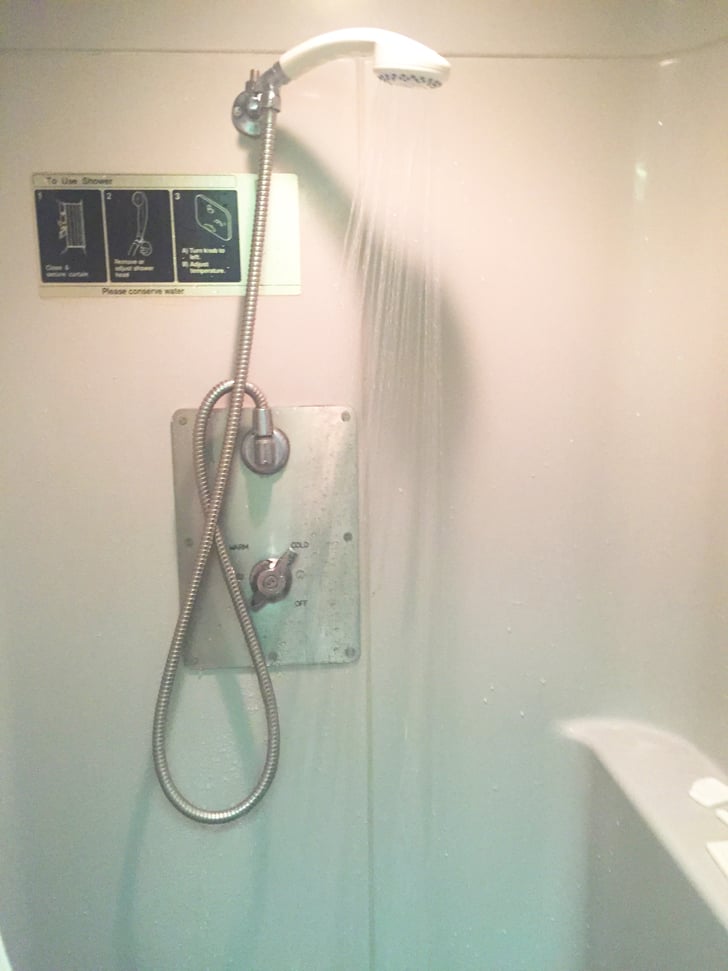 There are showers on the train! Amtrak Train Across Country Tips