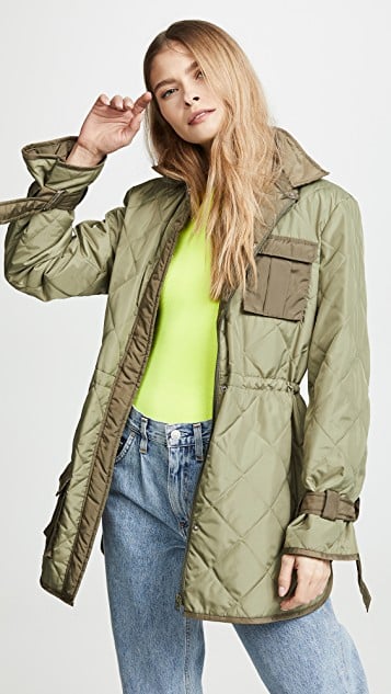 Ganni's quilted jacket