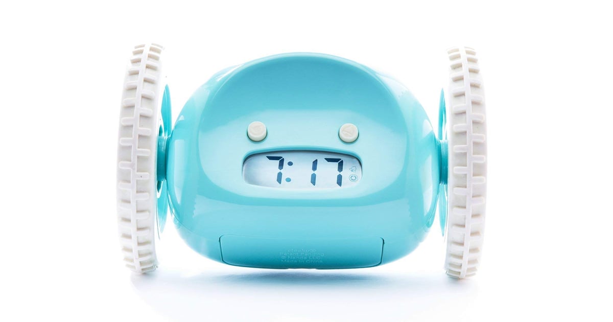 Clocky, the Original Runaway Alarm Clock on Wheels Best Gadgets on