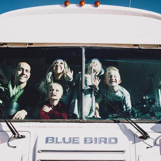 Family of 5 Lives in School Bus