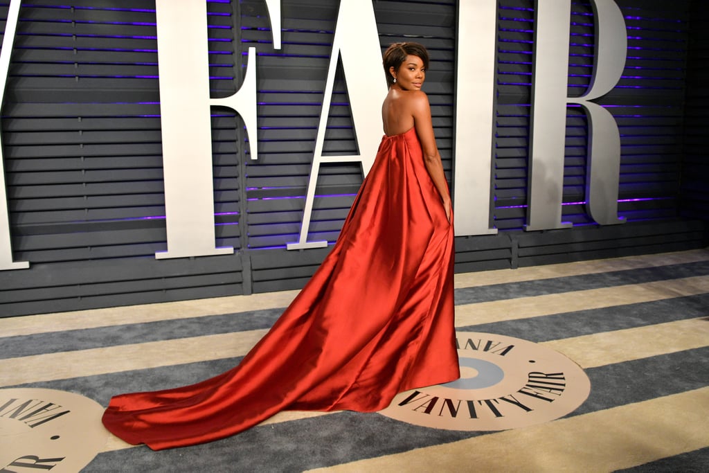 Gabrielle Union S Short Hair 2019 Vanity Fair Oscars Party