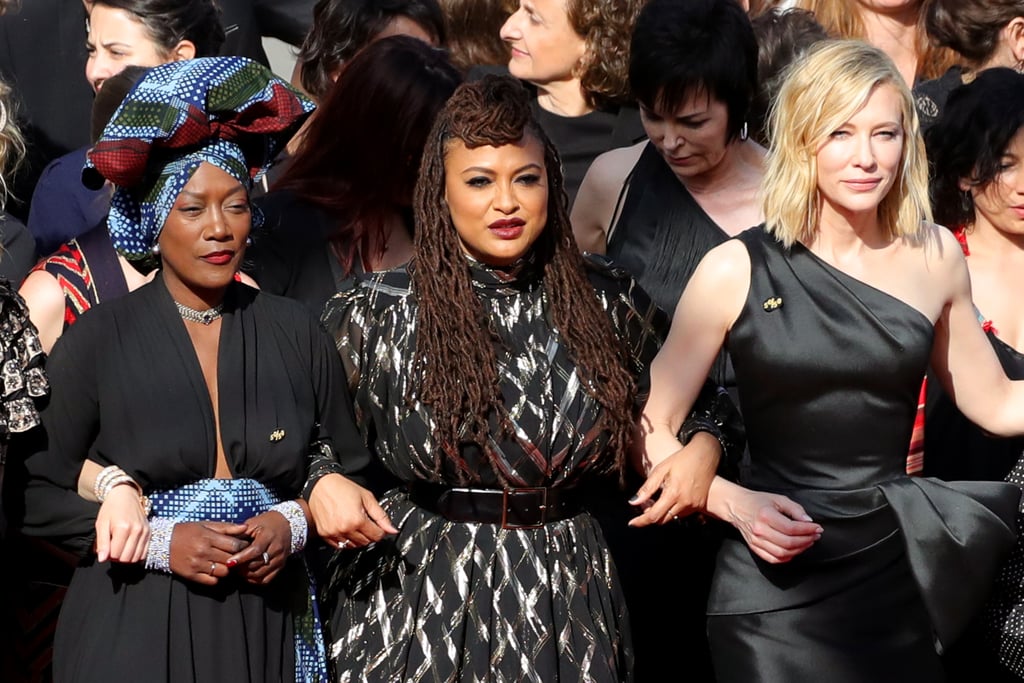 Cate Blanchett Leads Cannes Women's March 2018