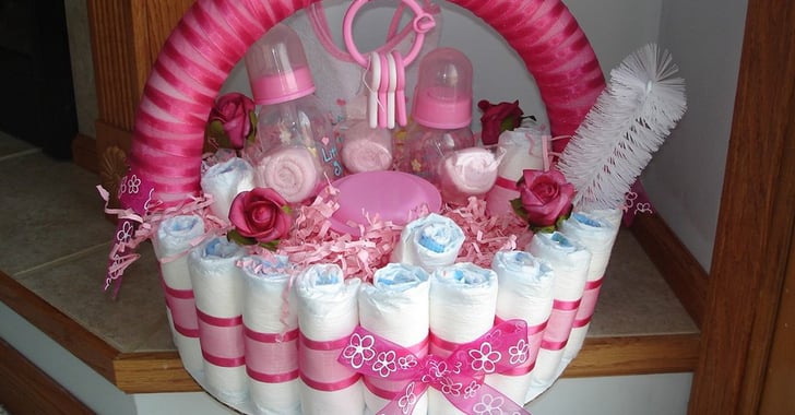 Baby Shower Diaper Cakes | POPSUGAR