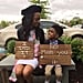 Mom and Son Graduation Sign Photo